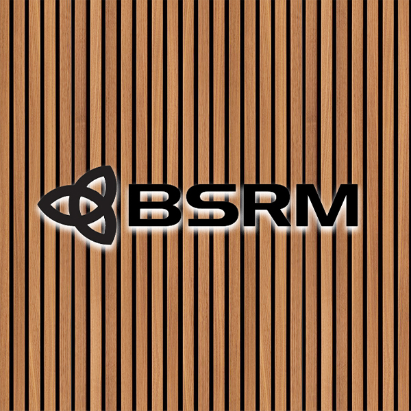 BRSM Reception area design & execution with Logo Branding