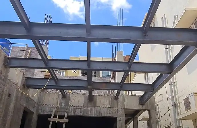 Duplex Building with Steel Structure