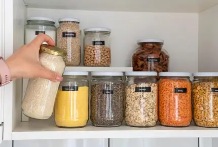  Organize your cabinets